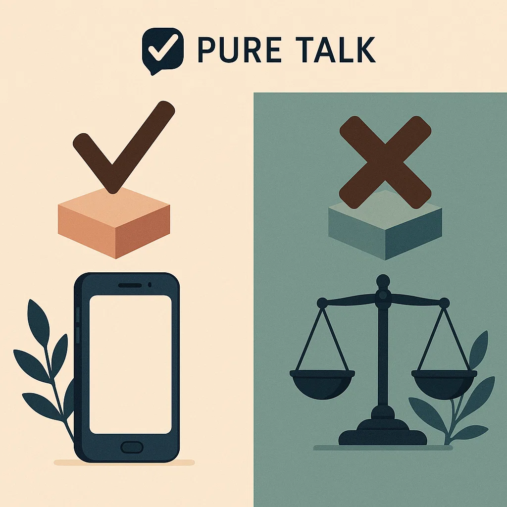 Pure Talk Pros and Cons