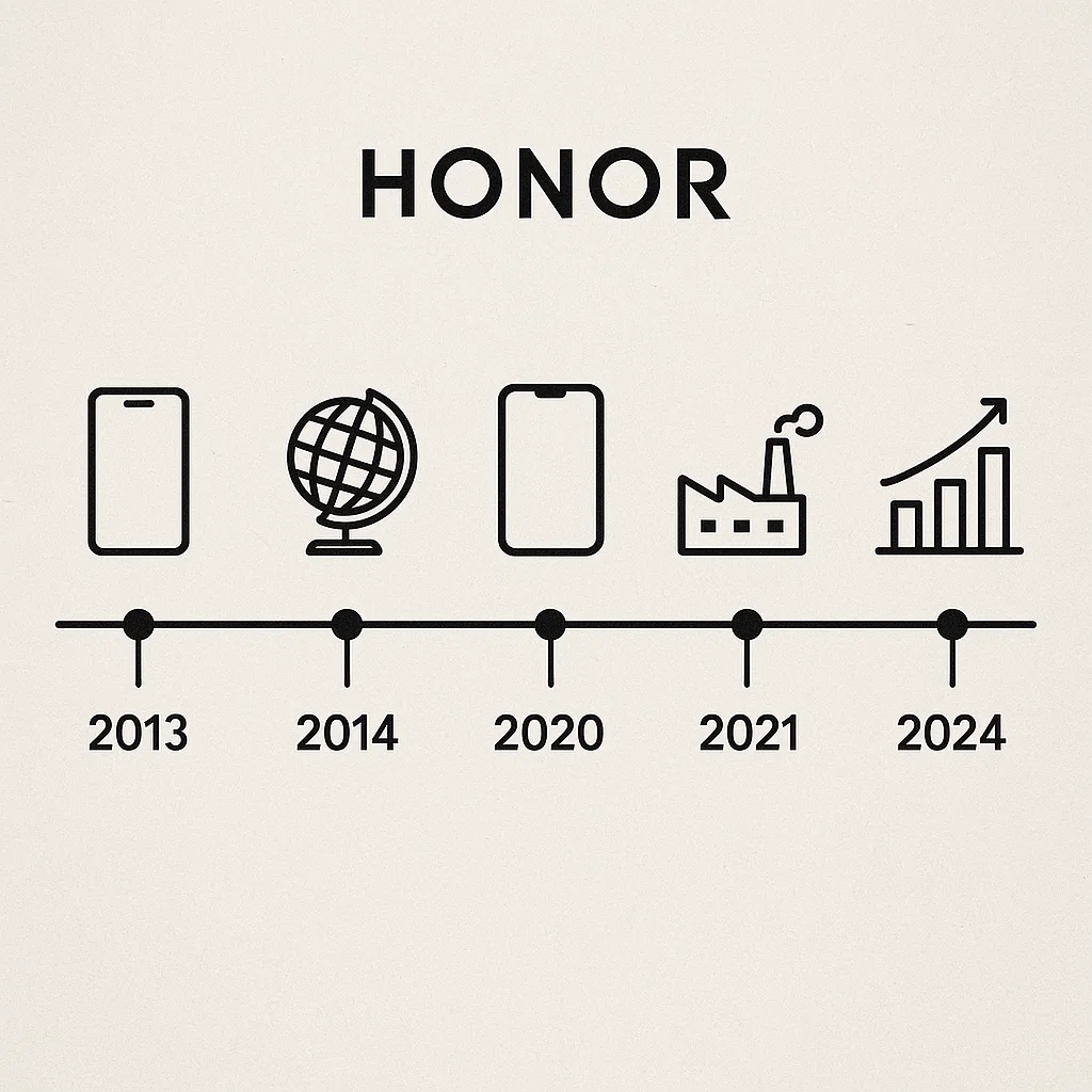 Honor Mobile Company History