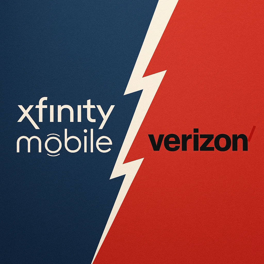 Xfinity Mobile vs Verizon